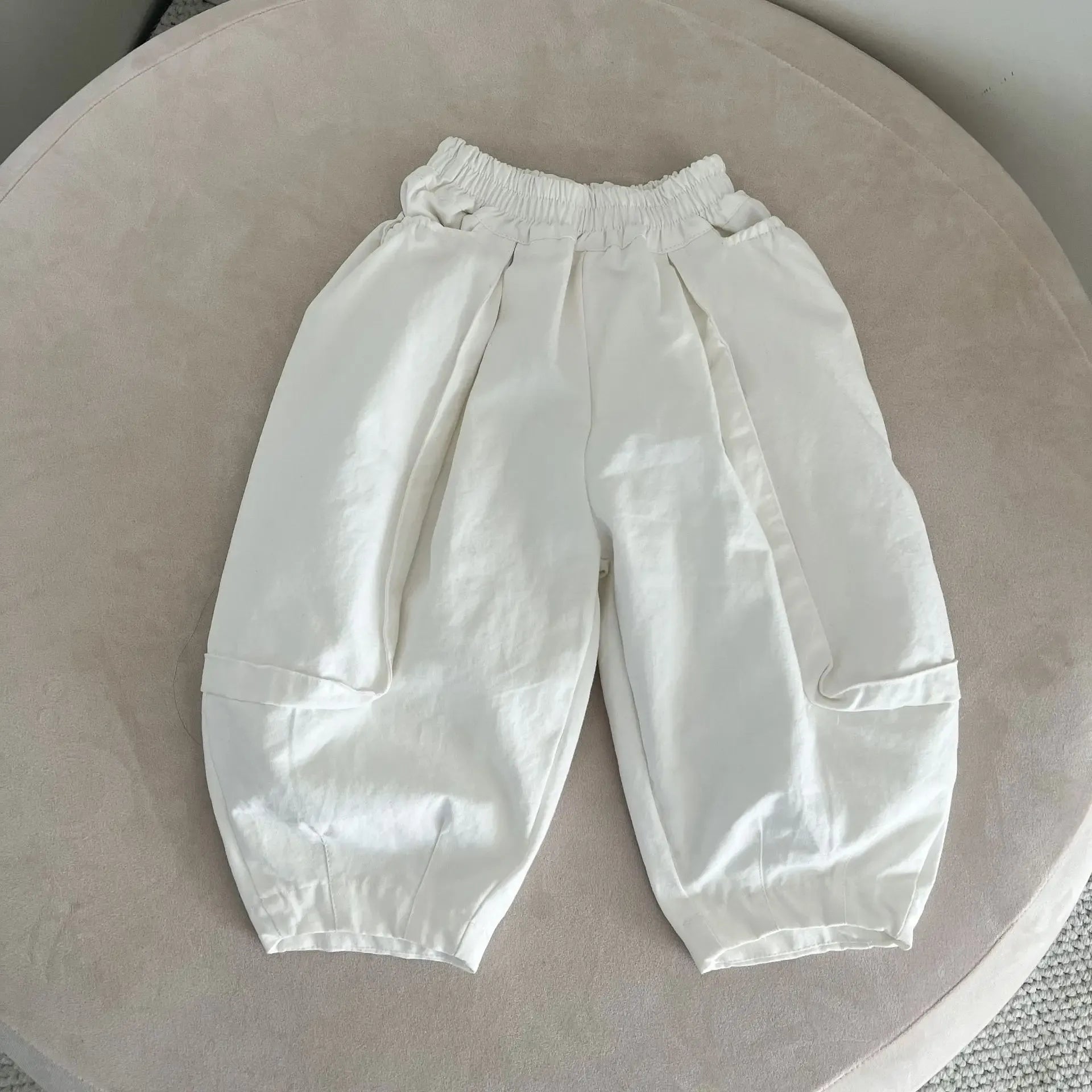 ロングパンツ・スウェットパンツ White / 18M (80) キッズパンツ ビッグポケットロングルーズパンツ【mh0008647】