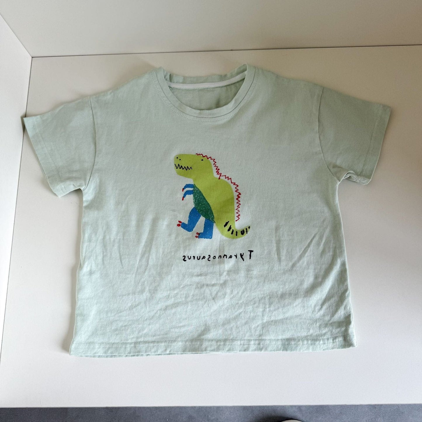 半袖Tシャツ Green / 80cm 恐竜ダイナソープリント半袖Tシャツ【mh0010181】