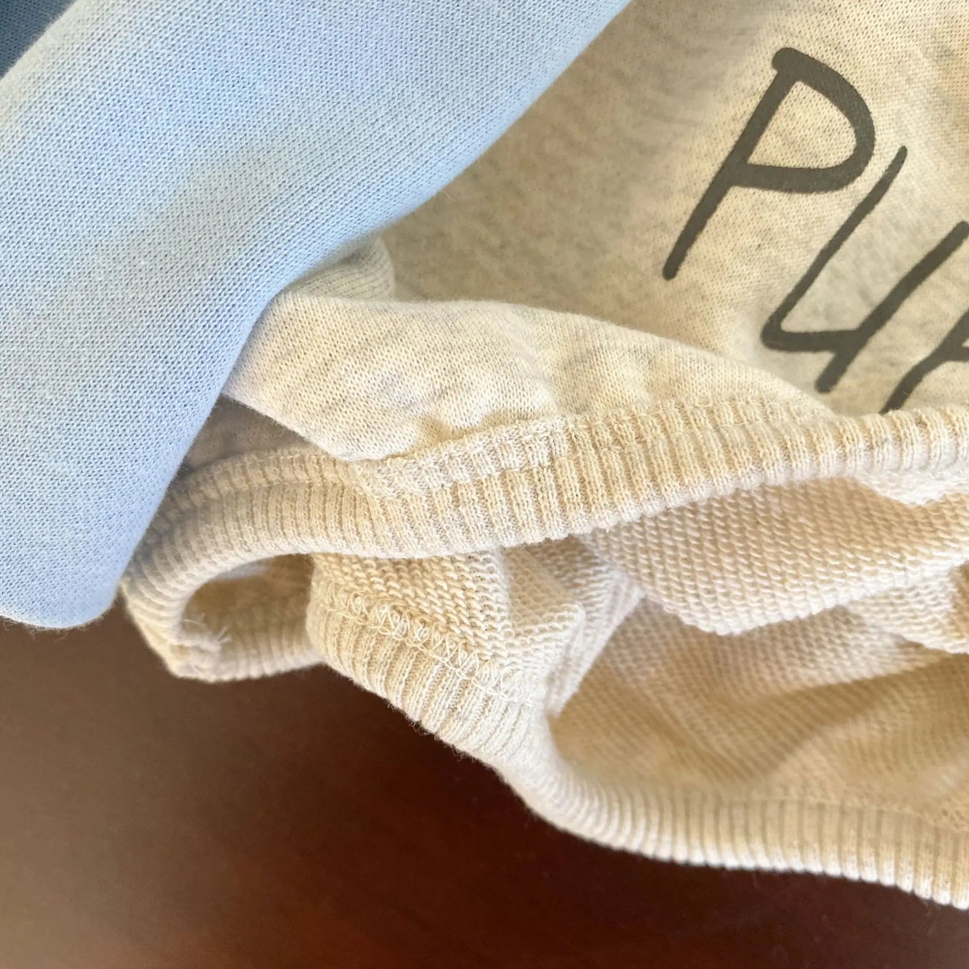 長袖Tシャツ キッズトップス 長袖PUPPY犬プリントスウェットTシャツ 2カラー【mh0006688】