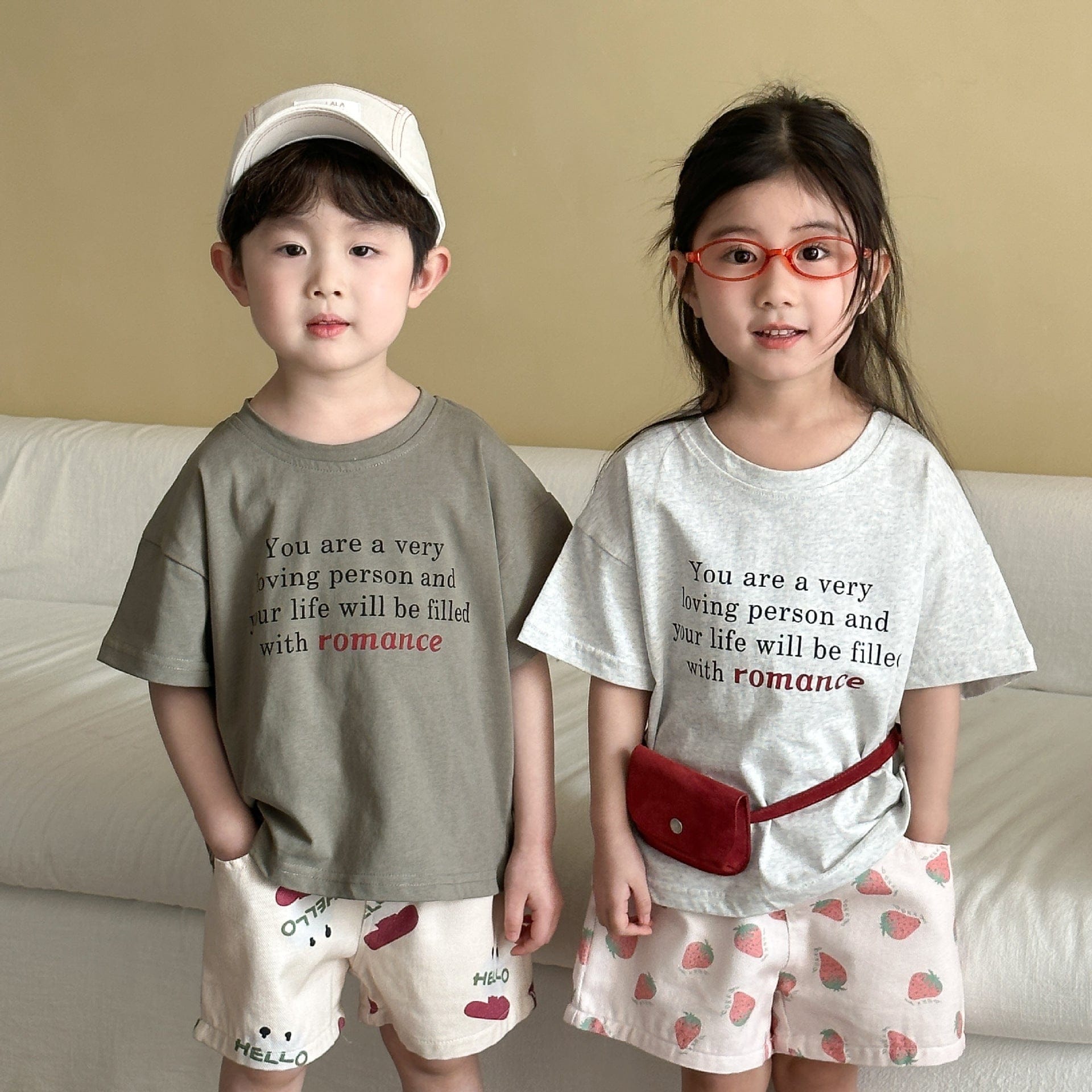 半袖Tシャツ レターロゴプリント半袖Tシャツ【mh0009832】