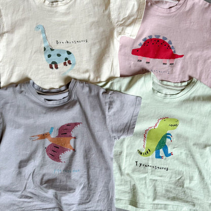 半袖Tシャツ 恐竜ダイナソープリント半袖Tシャツ【mh0010181】