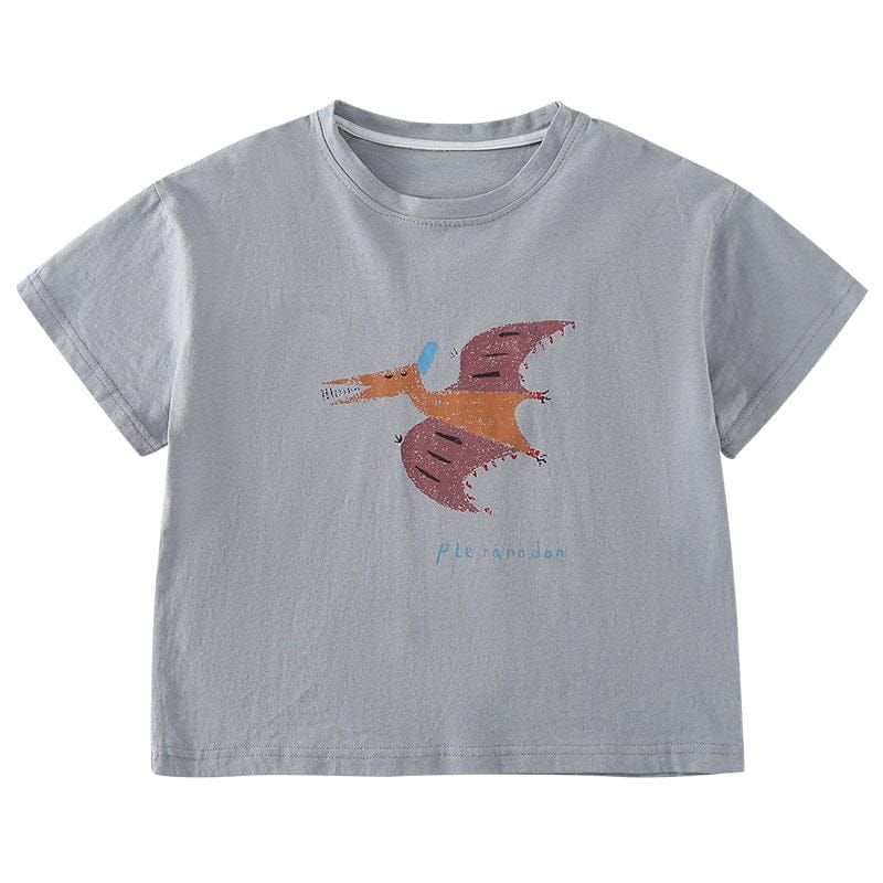 半袖Tシャツ 恐竜ダイナソープリント半袖Tシャツ【mh0010181】