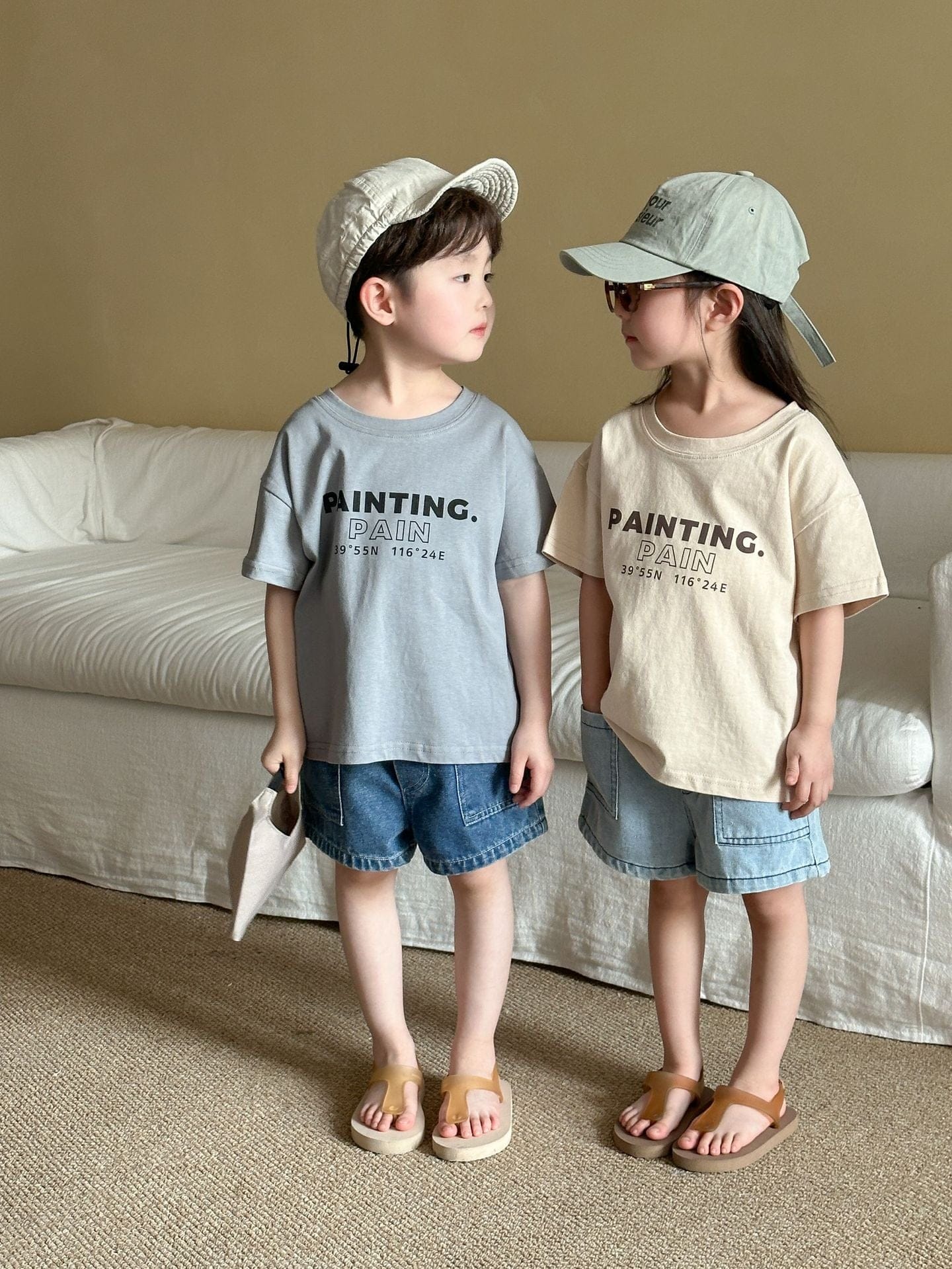 半袖Tシャツ プリントレターロゴ半袖Tシャツ【mh0010190】