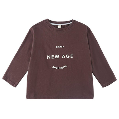 長袖Tシャツ ロゴプリント長袖Tシャツ【mh0010488】