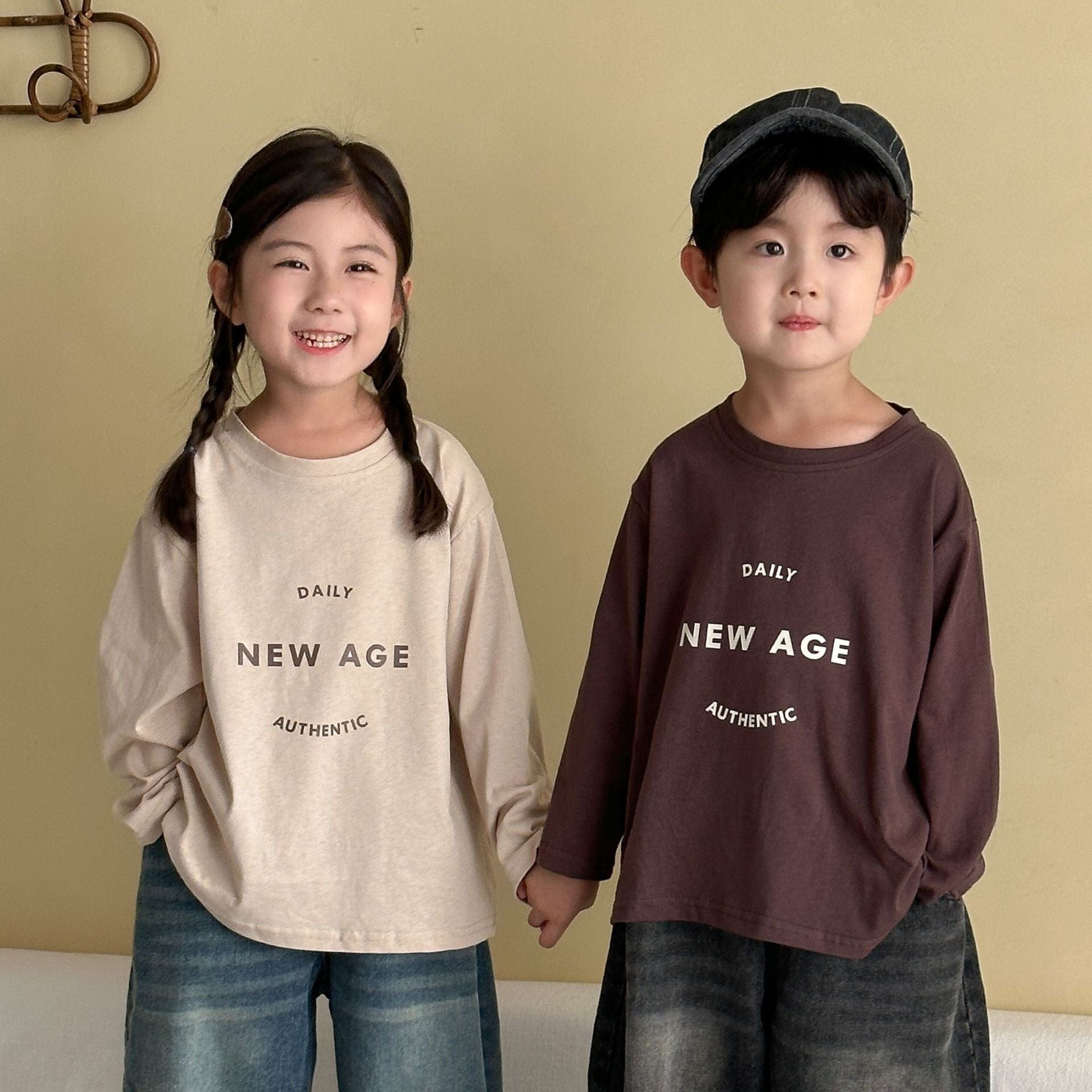 長袖Tシャツ ロゴプリント長袖Tシャツ【mh0010488】