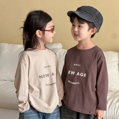 長袖Tシャツ ロゴプリント長袖Tシャツ【mh0010488】