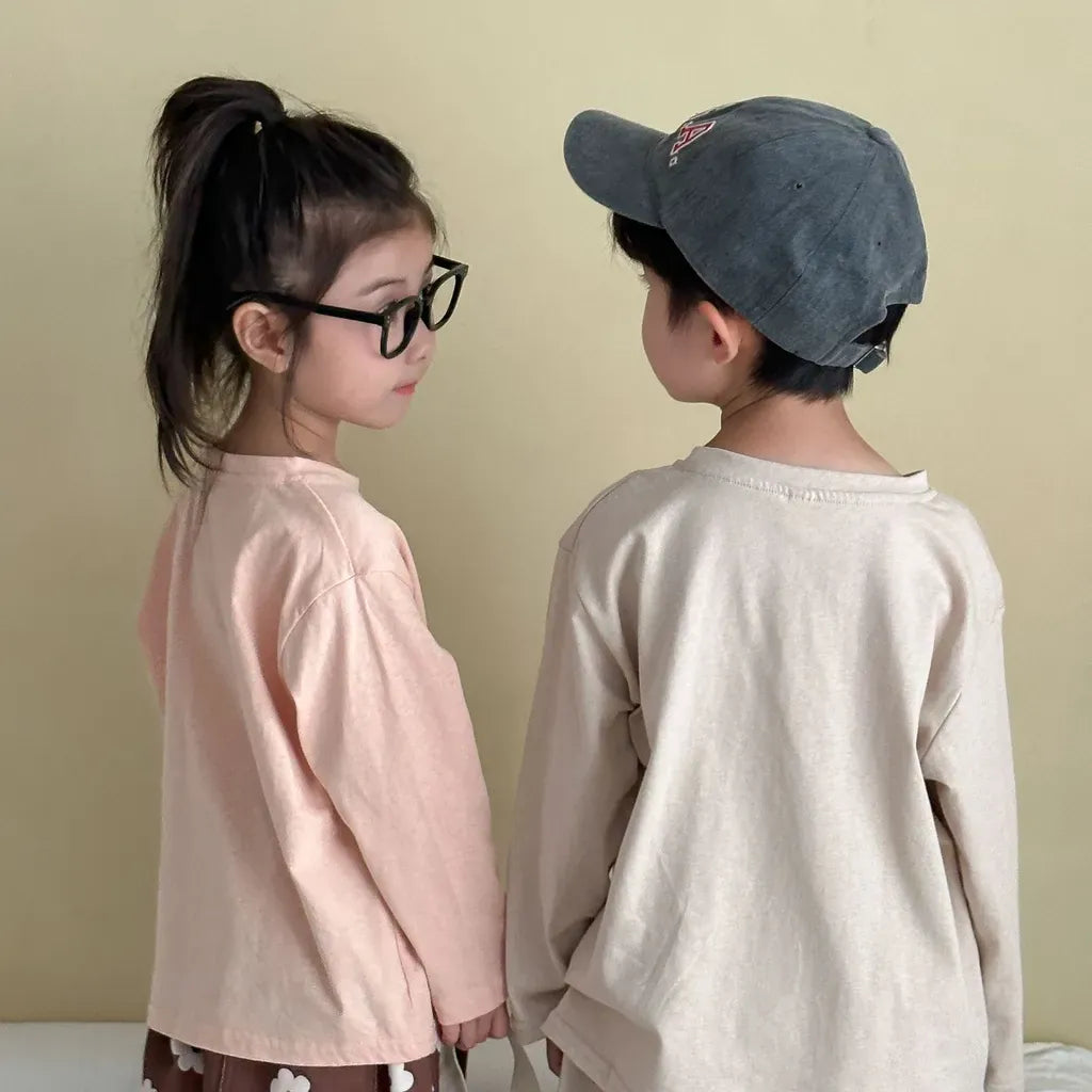 長袖Tシャツ ケーキ/ソファーベアくま刺繍長袖Tシャツ【mh0011245】