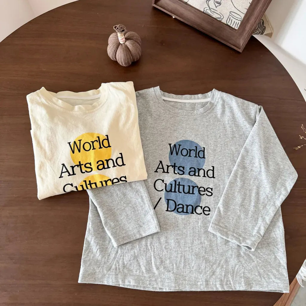 長袖Tシャツ ビッグサークルロゴプリント長袖Tシャツ【mh0011247】