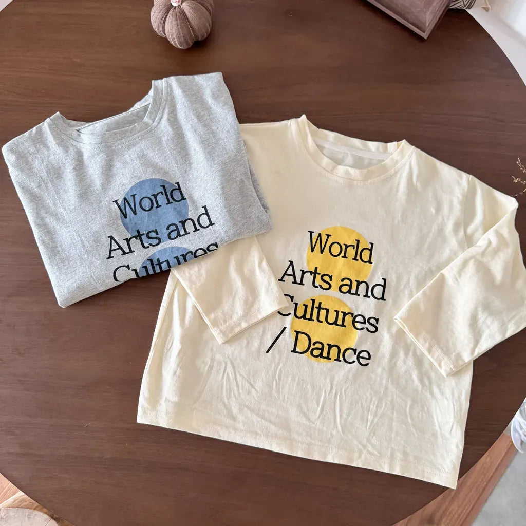 長袖Tシャツ ビッグサークルロゴプリント長袖Tシャツ【mh0011247】