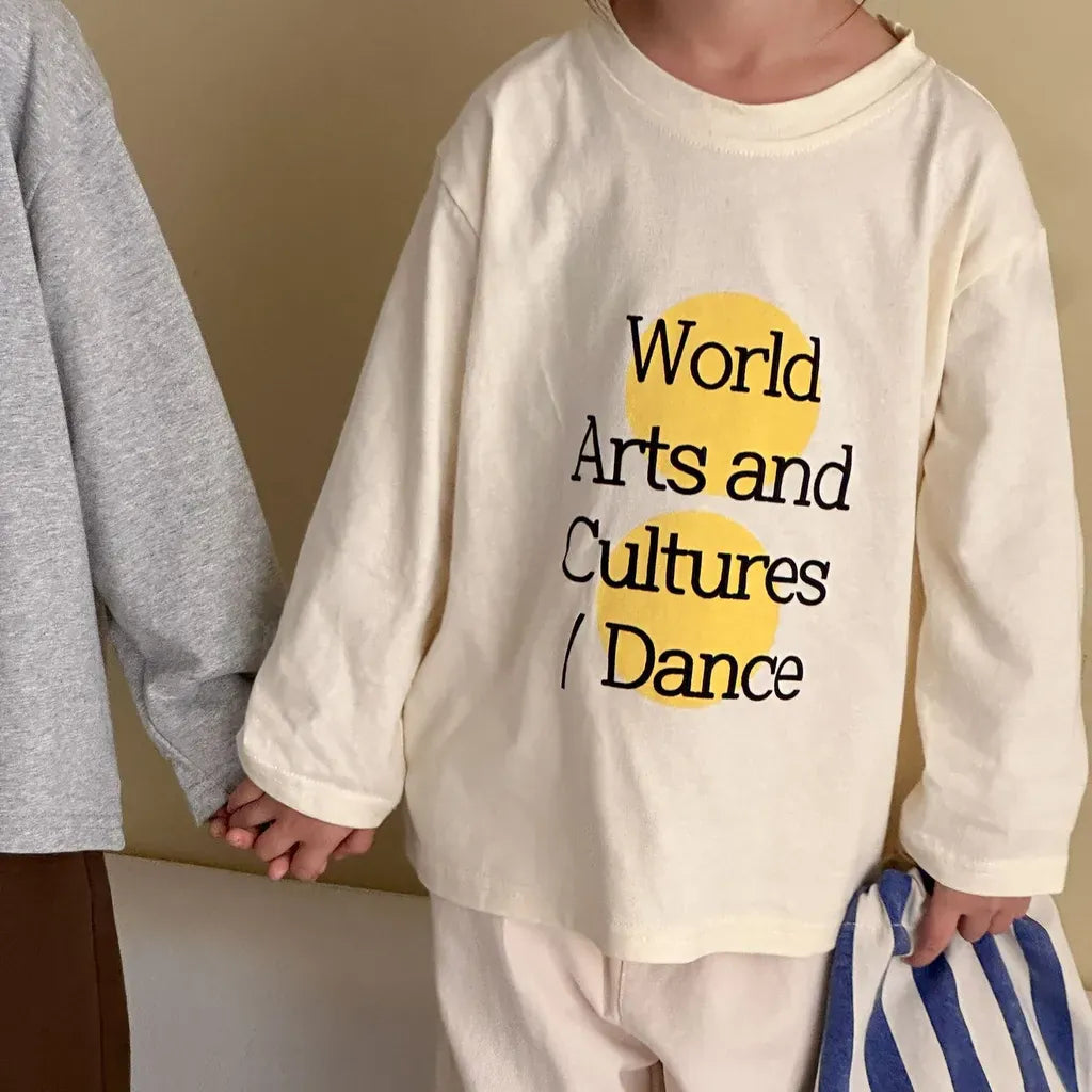 長袖Tシャツ ビッグサークルロゴプリント長袖Tシャツ【mh0011247】