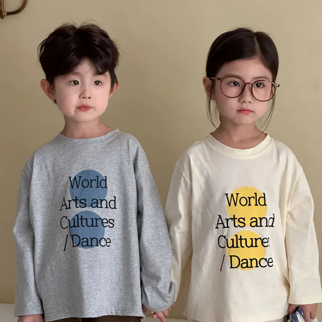 長袖Tシャツ ビッグサークルロゴプリント長袖Tシャツ【mh0011247】