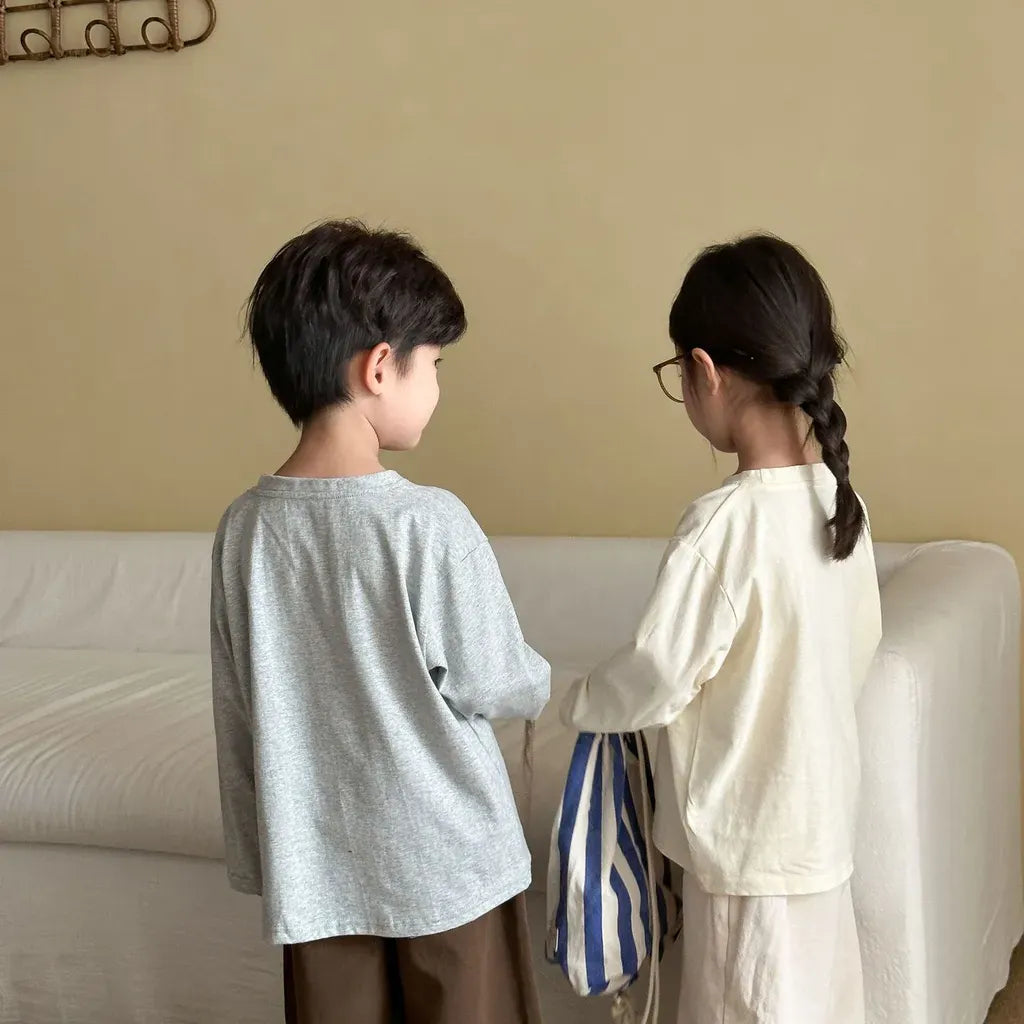 長袖Tシャツ ビッグサークルロゴプリント長袖Tシャツ【mh0011247】