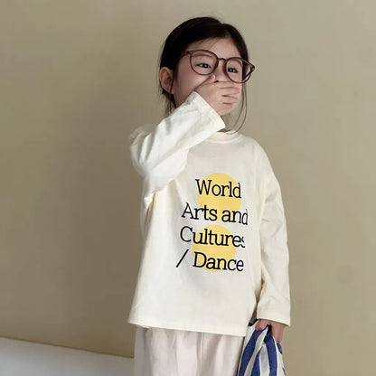 長袖Tシャツ ビッグサークルロゴプリント長袖Tシャツ【mh0011247】