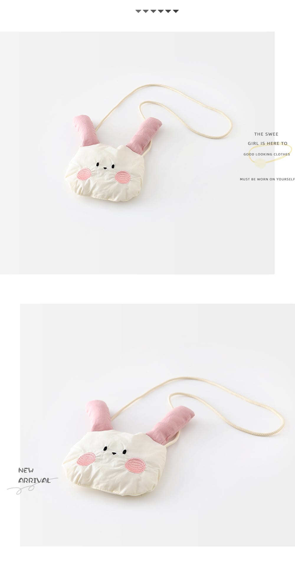 Rabbit Embroidery Set 半袖シャツ フリルハーフパンツ セット【mh0012854】 ABNN 半袖セットアップ