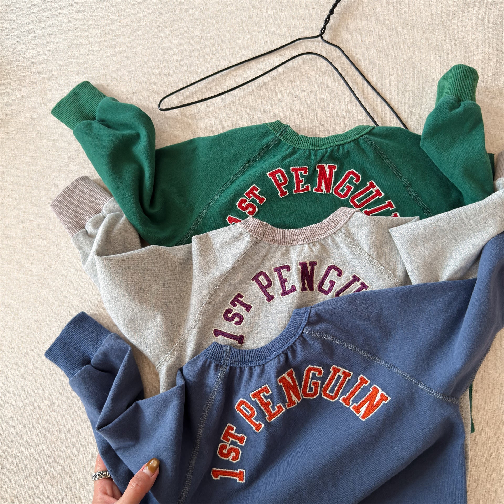 Raglan Printed Sweatshirt ラグラン プリント スウェットシャツ【mh0012439】 ADbaby 長袖Tシャツ