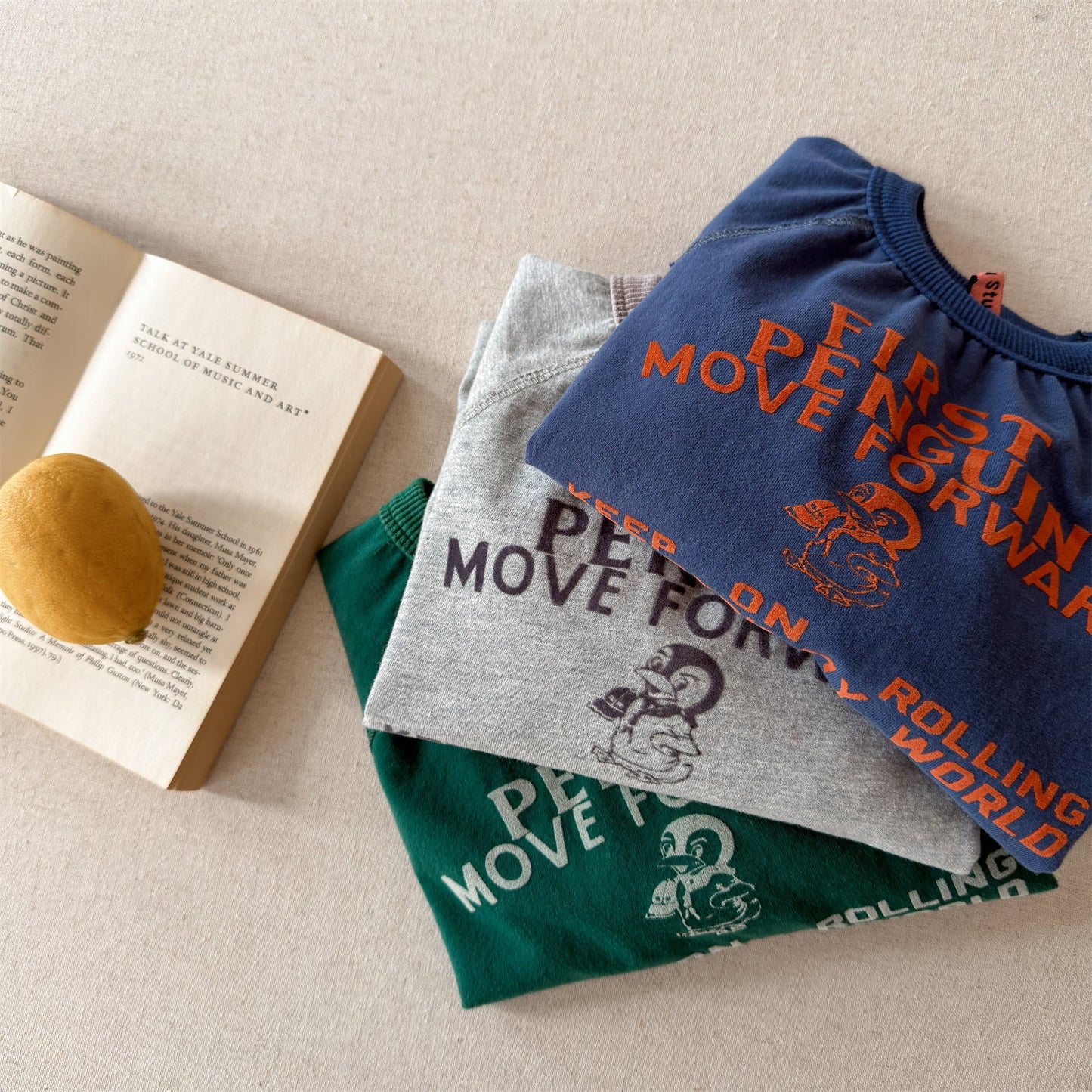 Raglan Printed Sweatshirt ラグラン プリント スウェットシャツ【mh0012439】 ADbaby 長袖Tシャツ