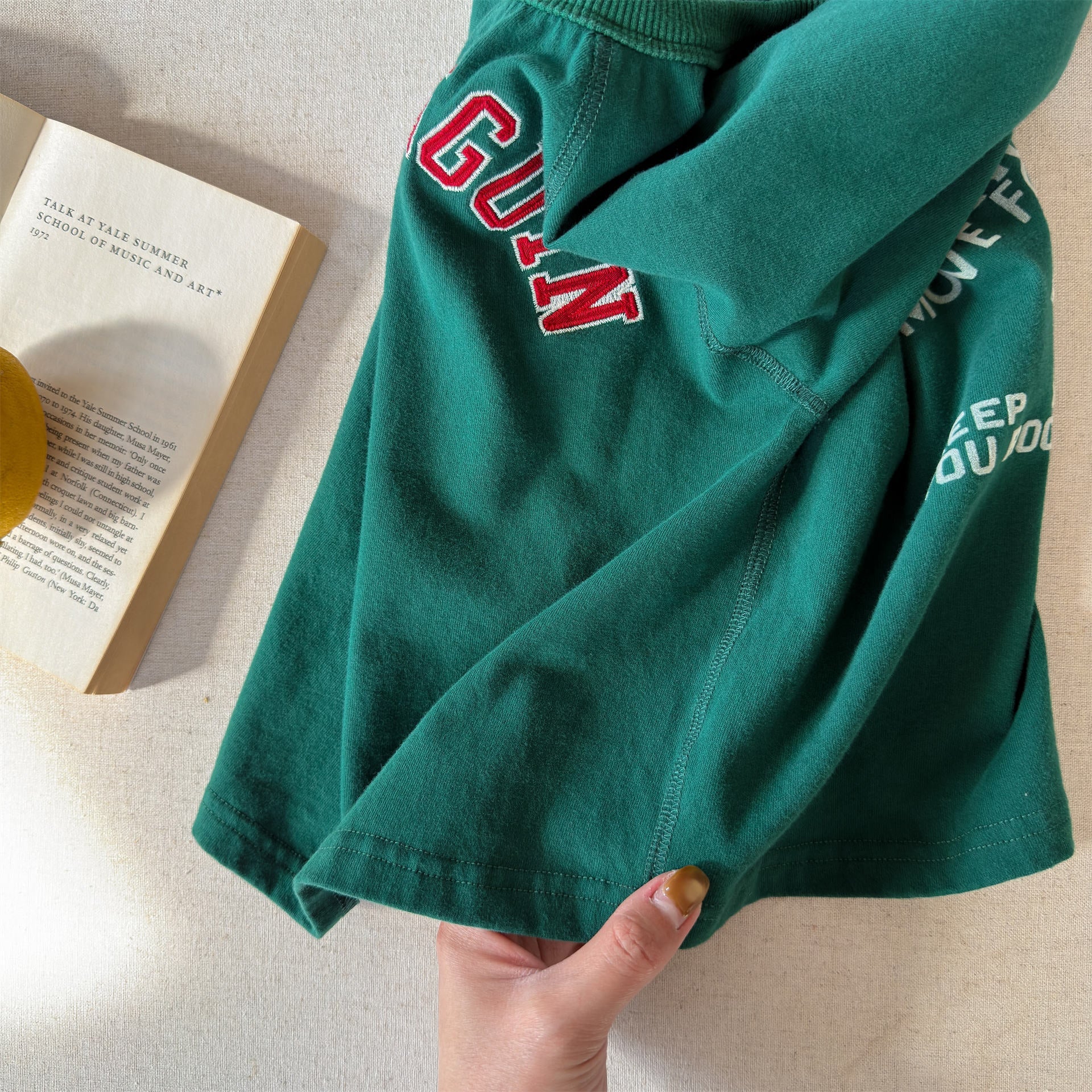 Raglan Printed Sweatshirt ラグラン プリント スウェットシャツ【mh0012439】 ADbaby 長袖Tシャツ