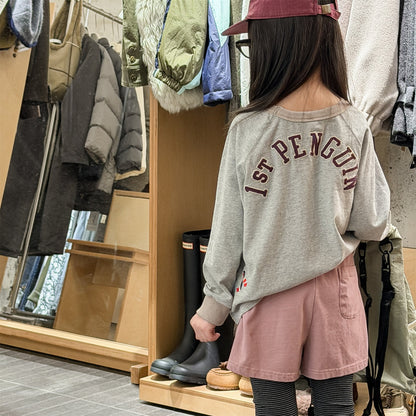 Raglan Printed Sweatshirt ラグラン プリント スウェットシャツ【mh0012439】 ADbaby 長袖Tシャツ