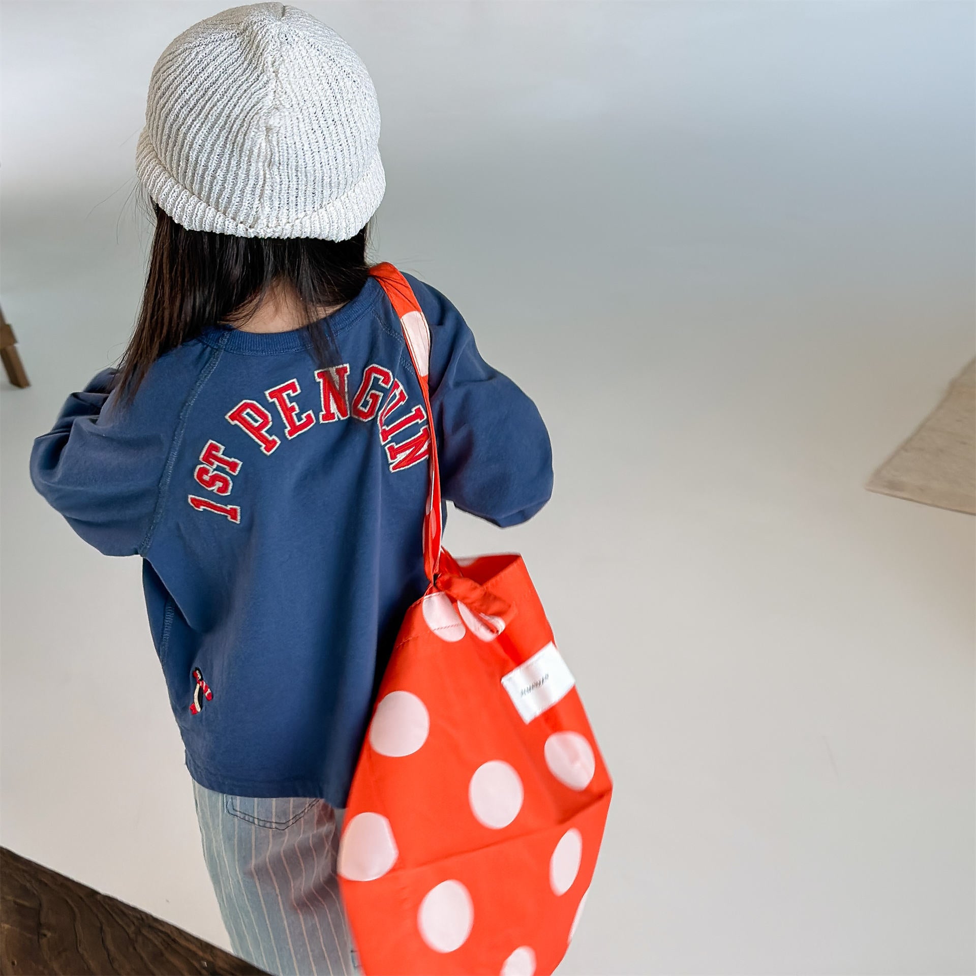 Raglan Printed Sweatshirt ラグラン プリント スウェットシャツ【mh0012439】 ADbaby 長袖Tシャツ