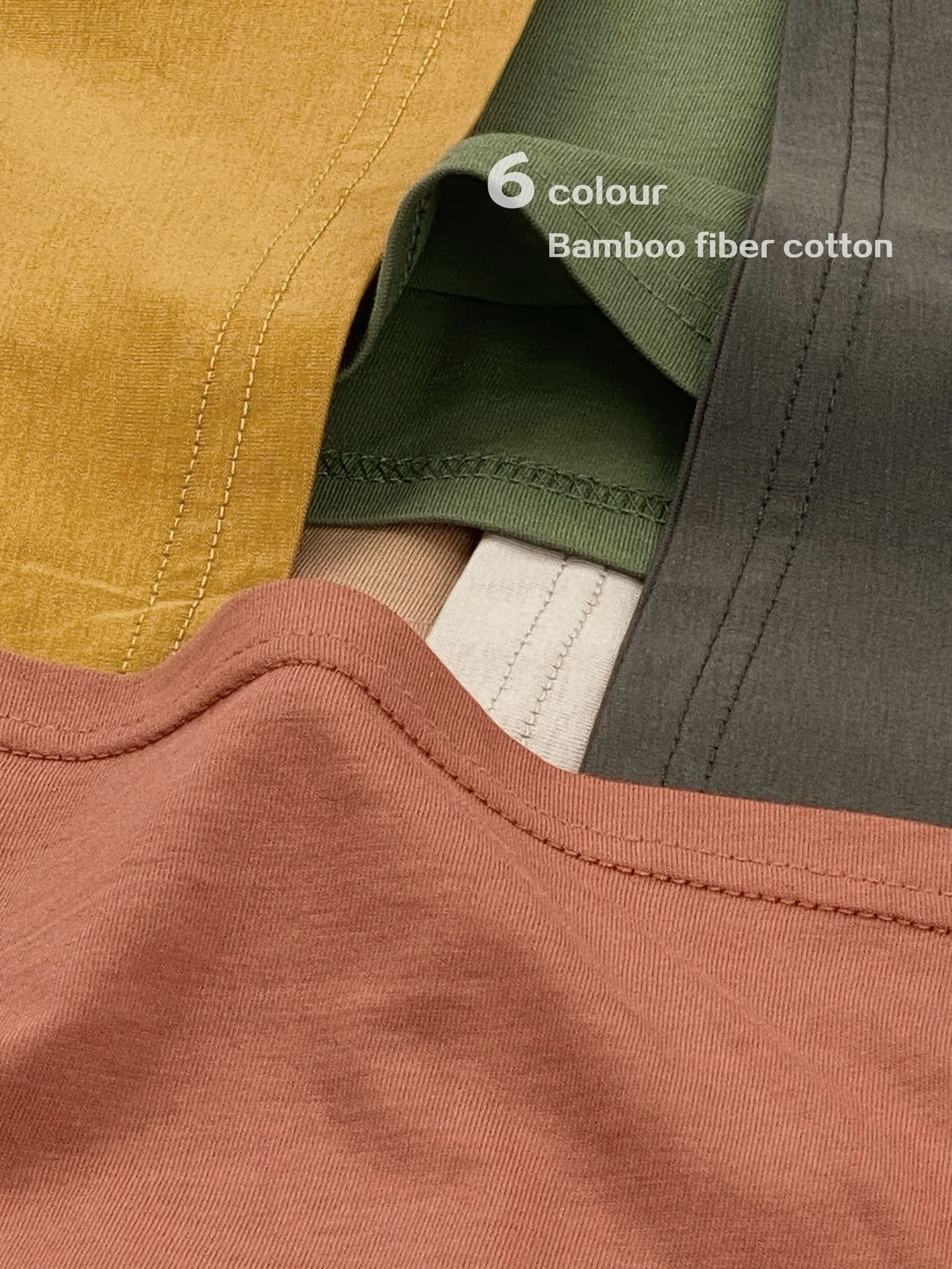 Raglan Sleeve Bamboo Cotton Top クルーネック 無地 半袖Tシャツ【mh0012826】 mamahalo shop 半袖Tシャツ