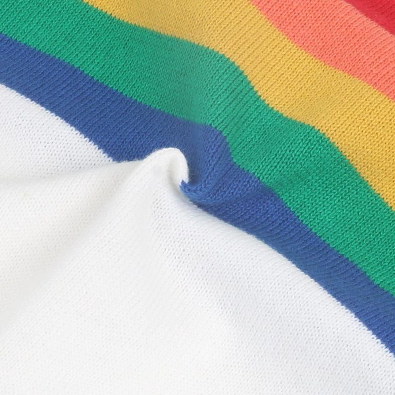 Rainbow Border Knit Sweater レインボー ボーダー ニット セーター【mh0000266】 mamahalo kids ニット・セーター
