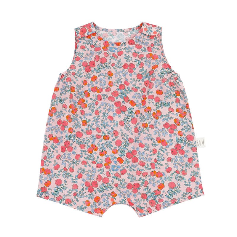 Resort Sleeveless Jumpsuit ノースリーブジャンプスーツ【mh0013090】 Pink / 66cm RICE & SKY ノースリーブジャンプスーツ