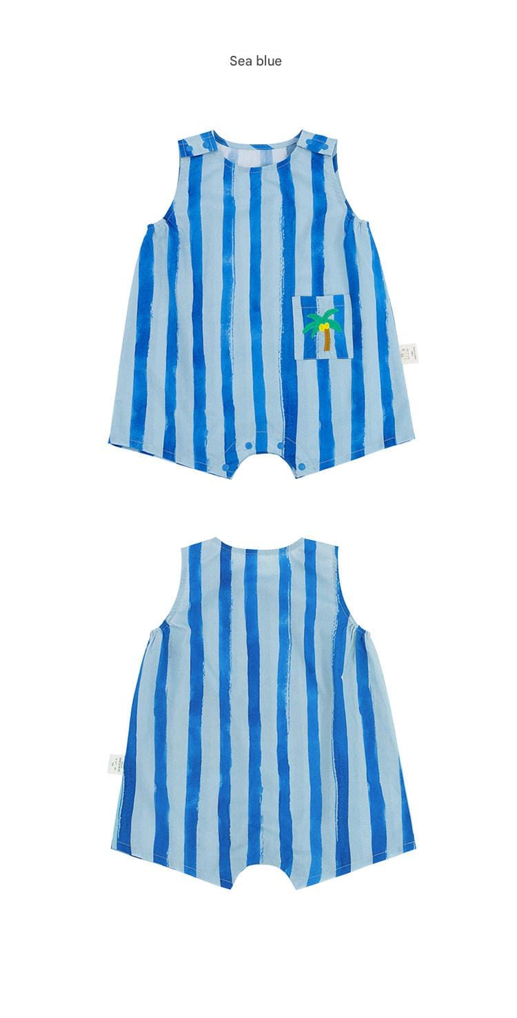 Resort Sleeveless Jumpsuit ノースリーブジャンプスーツ【mh0013090】 RICE & SKY ノースリーブジャンプスーツ