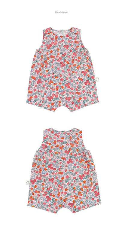 Resort Sleeveless Jumpsuit ノースリーブジャンプスーツ【mh0013090】 RICE & SKY ノースリーブジャンプスーツ