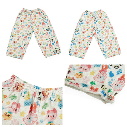 Retro Animal Pattern Wide Leg Pants アニマル プリント ワイドパンツ【mh0012376】 HEY BOOBII