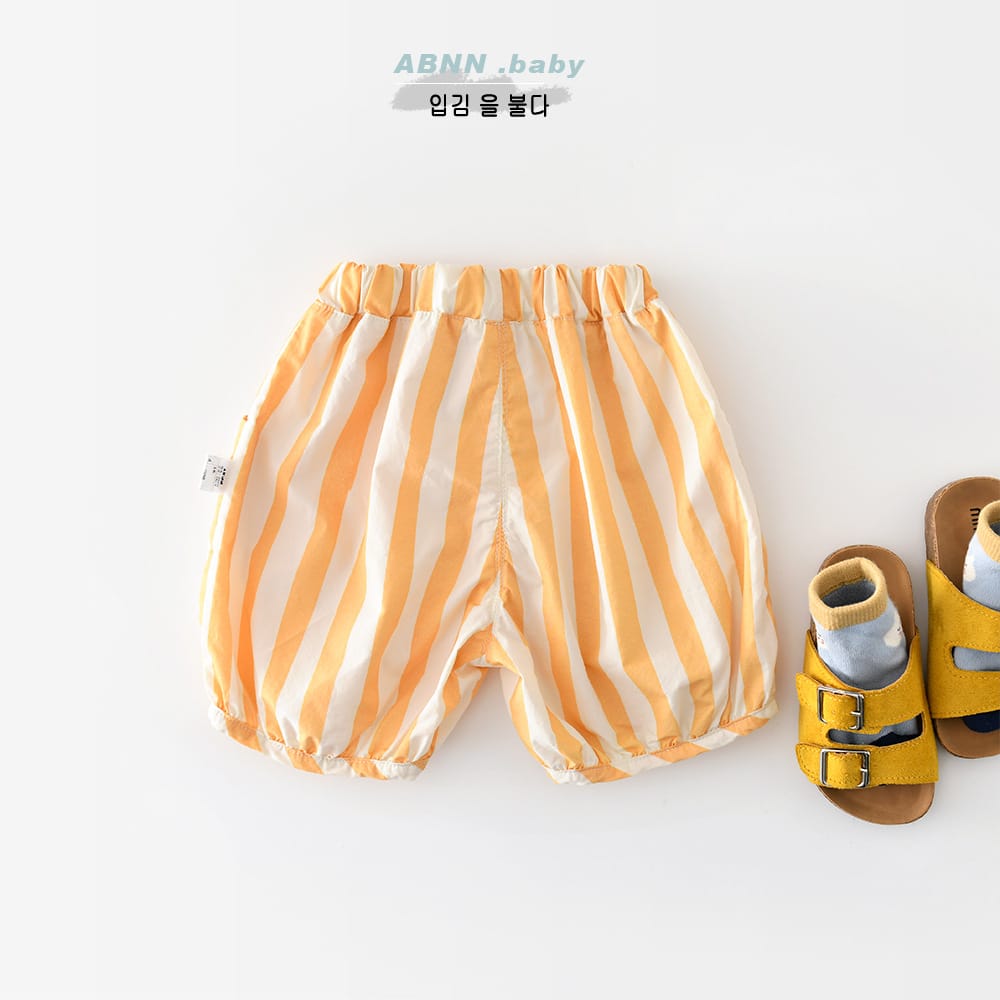 Retro Nautical Shorts ストライプ ショートパンツ【mh0012865】 ABNN ハーフパンツ・ショートパンツ