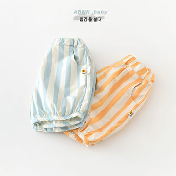 Retro Nautical Shorts ストライプ ショートパンツ【mh0012865】 ABNN ハーフパンツ・ショートパンツ