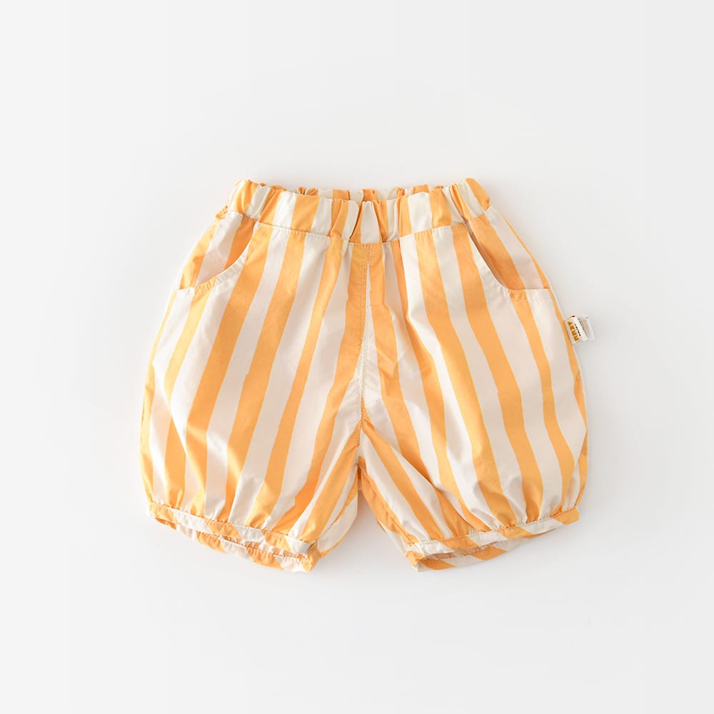 Retro Nautical Shorts ストライプ ショートパンツ【mh0012865】 Orange / 73cm ABNN ハーフパンツ・ショートパンツ