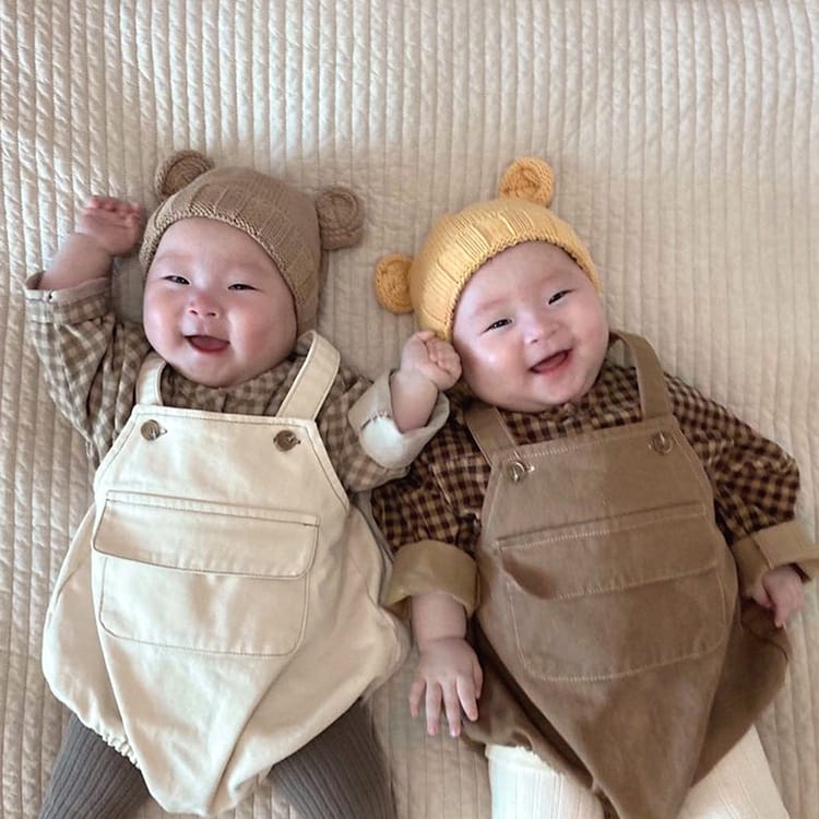 Retro Pocket Bib Overalls フロントポケット サロペット【mh0012693】 BBAMMA ノースリーブロンパース