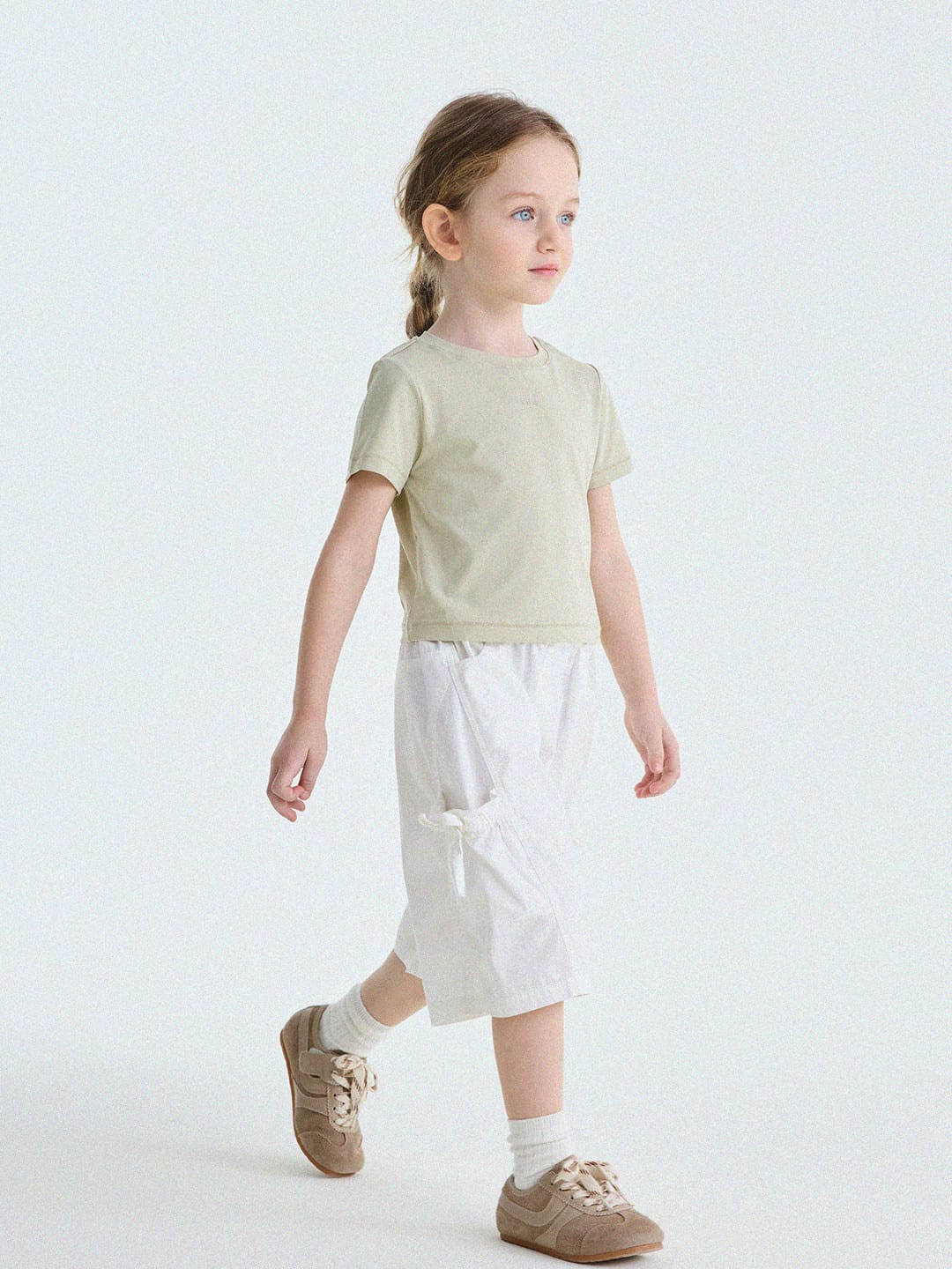Ribbon Detail Cropped Pants リボン ハーフパンツ【mh0013179】 yunerma ハーフパンツ・ショートパンツ