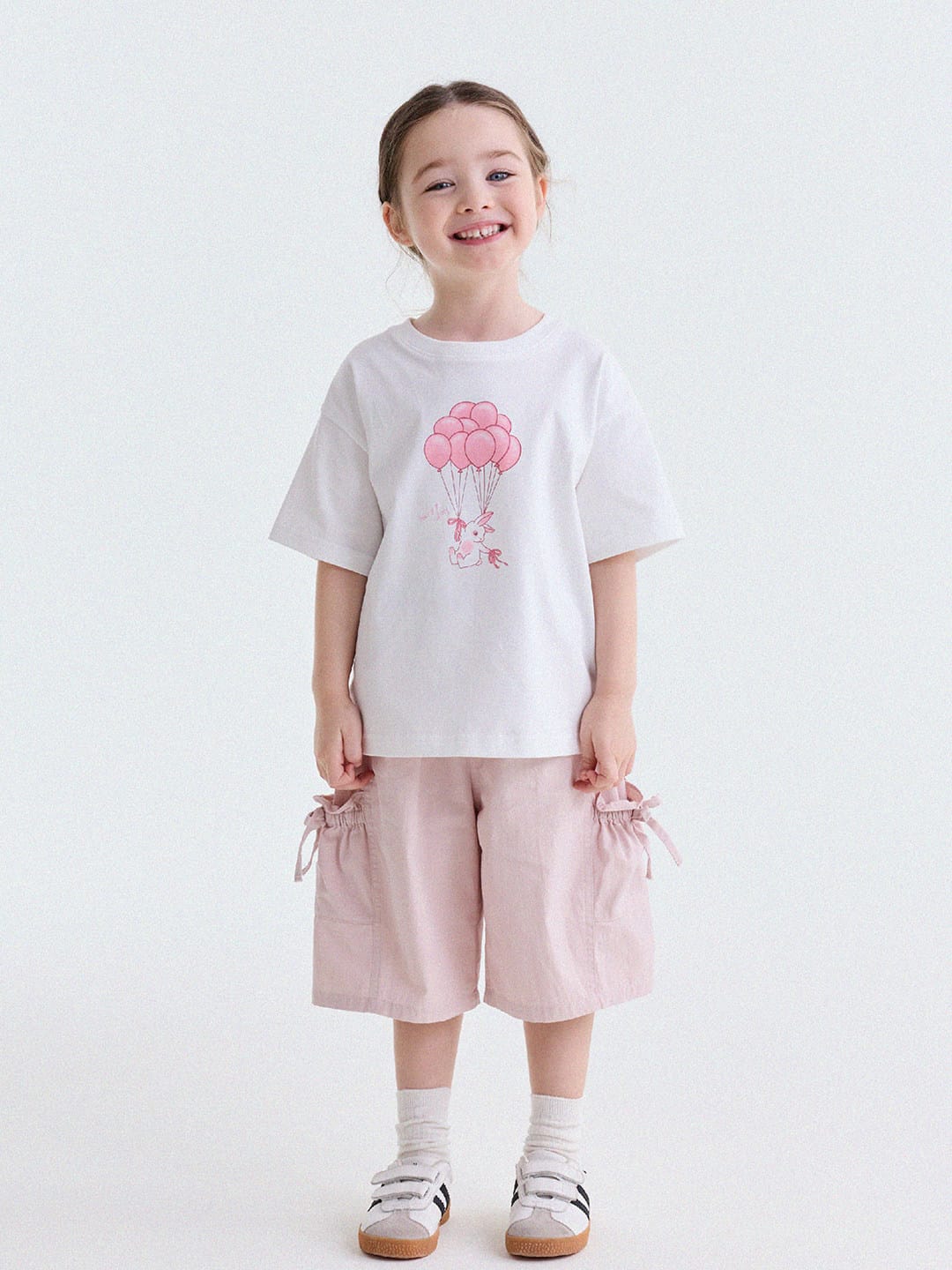 Ribbon Detail Cropped Pants リボン ハーフパンツ【mh0013179】 yunerma ハーフパンツ・ショートパンツ
