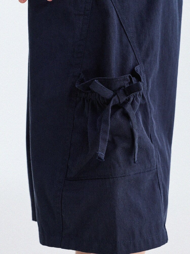 Ribbon Detail Cropped Pants リボン ハーフパンツ【mh0013179】 yunerma ハーフパンツ・ショートパンツ