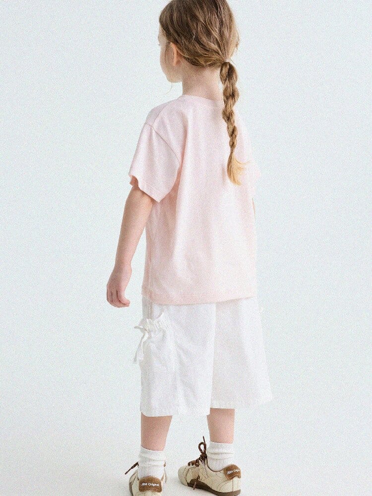 Ribbon Detail Cropped Pants リボン ハーフパンツ【mh0013179】 yunerma ハーフパンツ・ショートパンツ