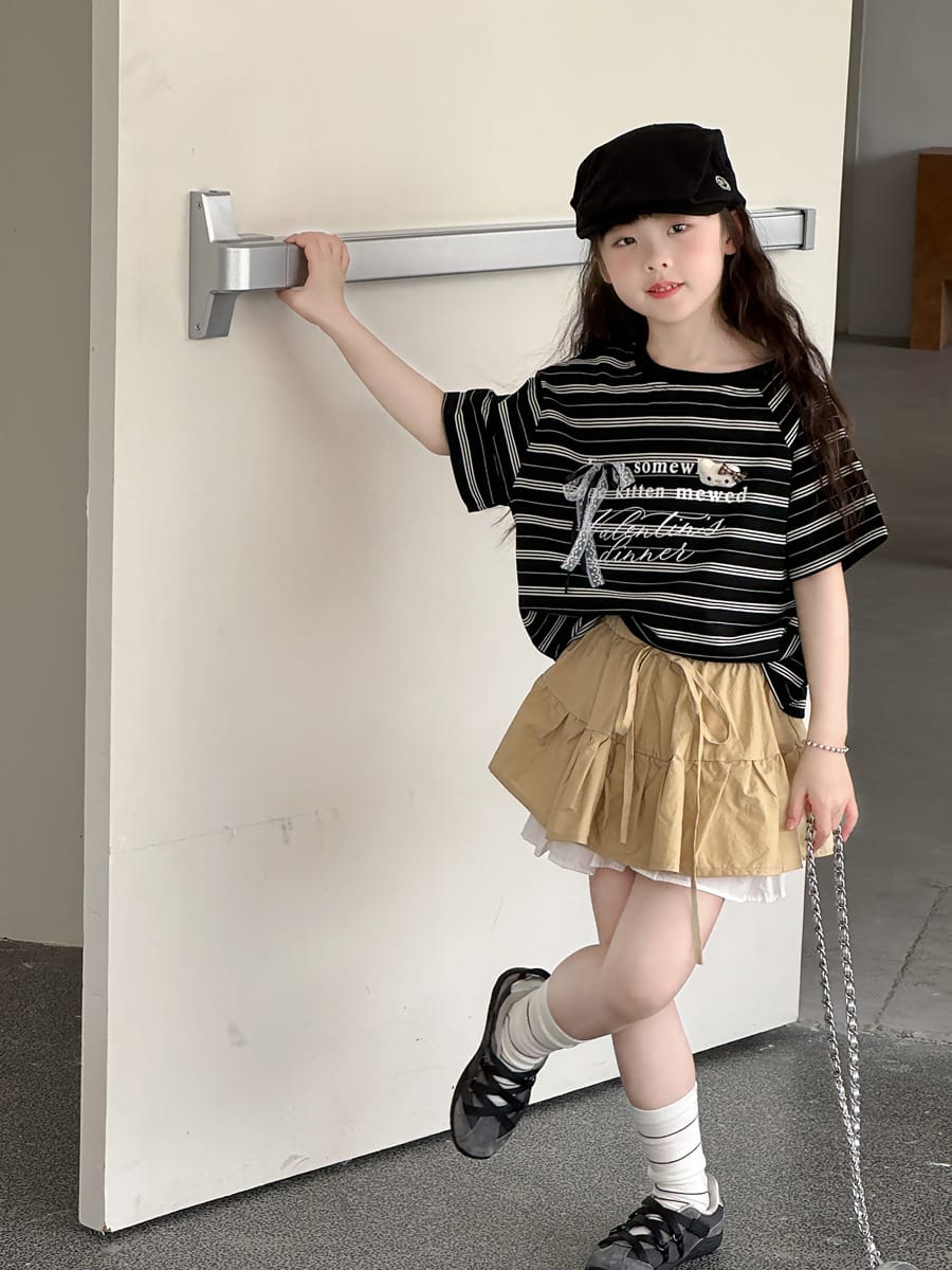 Ruffle Layered Skirt ラッフル スカートパンツ【mh0013081】 mamahalo kids スカート
