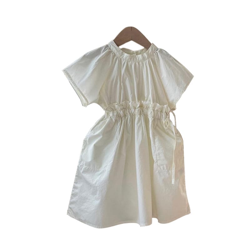 Ruffle Sleeve Princess Dress フリルスリーブ プリンセス ワンピース【mh0012687】 BBAMMA 半袖ワンピース