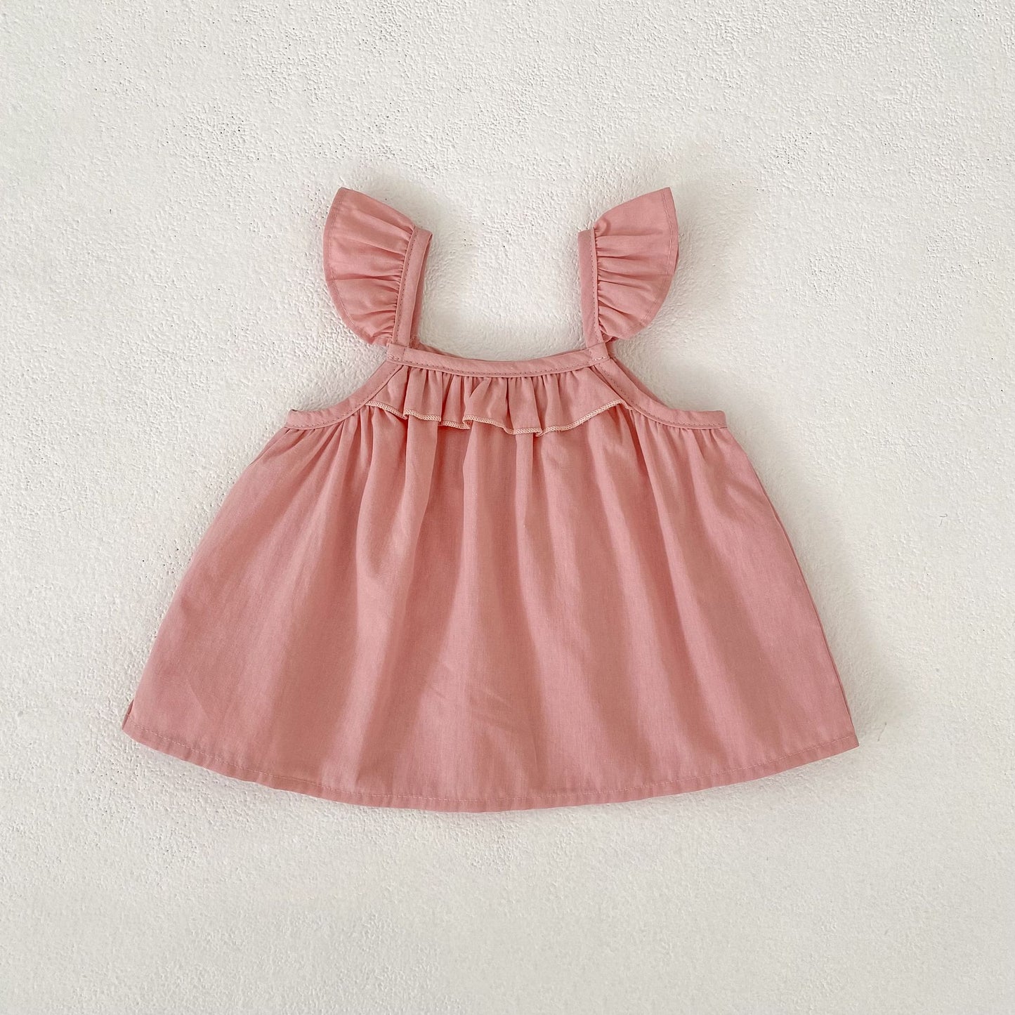 Ruffle Strap Top Floral Shorts Set フリル袖 トップス 花柄 ショートパンツ【mh0012479】 Engepapa ノースリーブセットアップ
