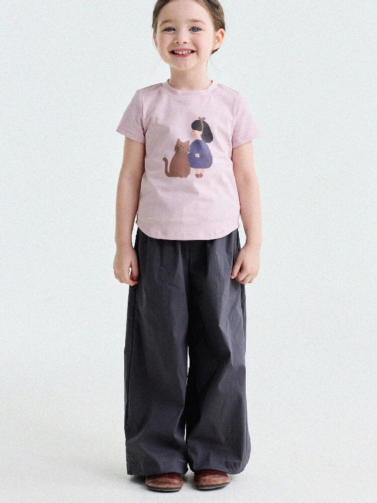 Ruffled Straight-Leg Pants ラッフル ロングパンツ【mh0013176】 yunerma ロングパンツ・スウェットパンツ