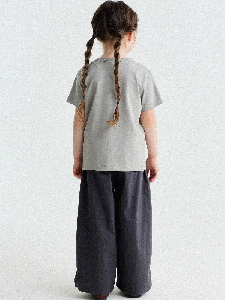 Ruffled Straight-Leg Pants ラッフル ロングパンツ【mh0013176】 yunerma ロングパンツ・スウェットパンツ