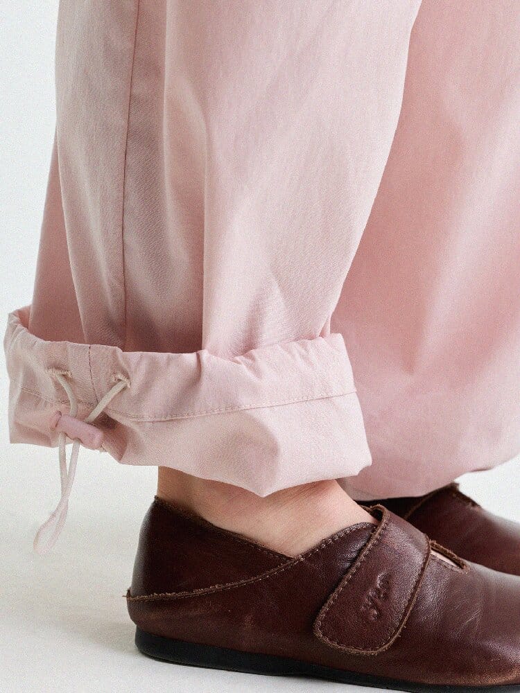 Ruffled Straight-Leg Pants ラッフル ロングパンツ【mh0013176】 yunerma ロングパンツ・スウェットパンツ
