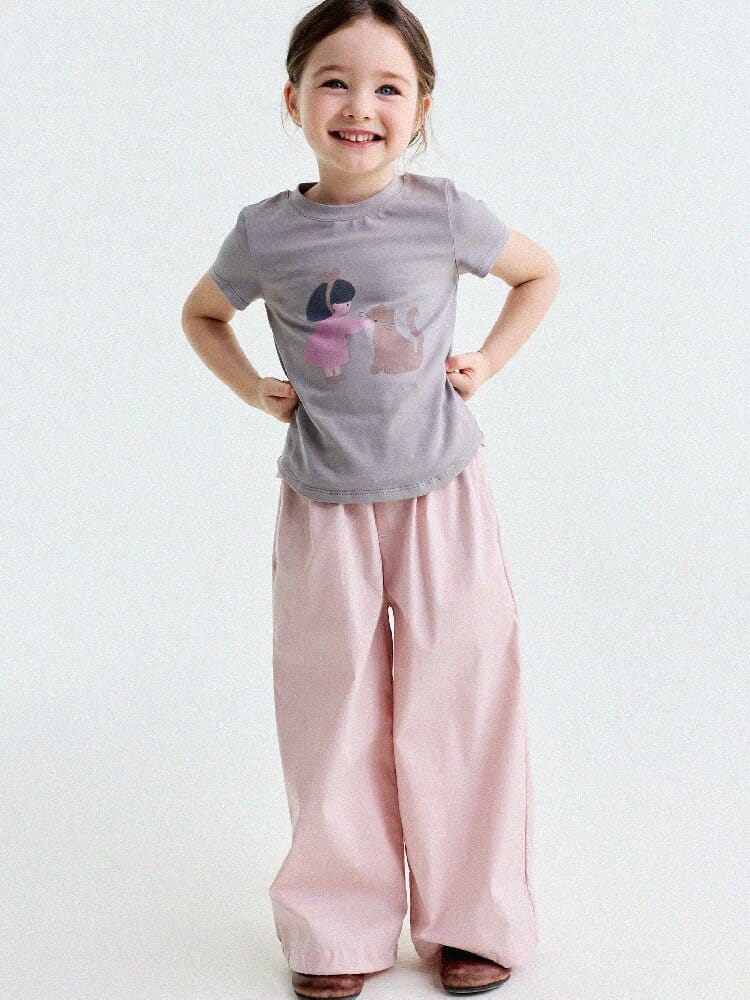 Ruffled Straight-Leg Pants ラッフル ロングパンツ【mh0013176】 yunerma ロングパンツ・スウェットパンツ