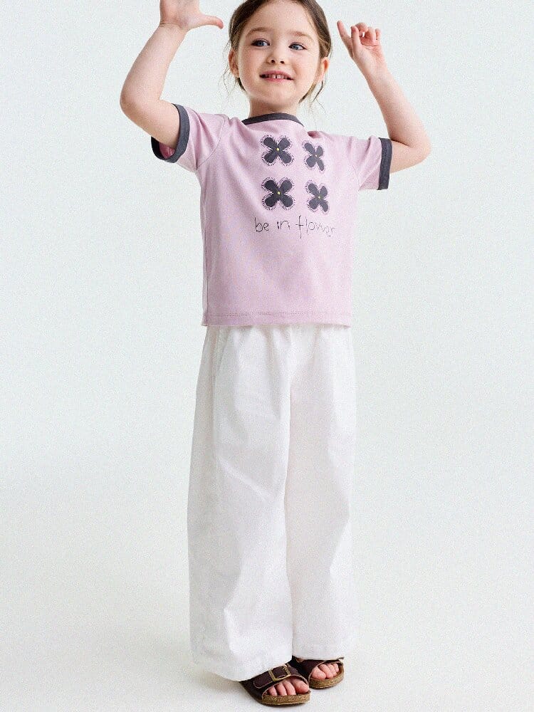 Ruffled Straight-Leg Pants ラッフル ロングパンツ【mh0013176】 yunerma ロングパンツ・スウェットパンツ