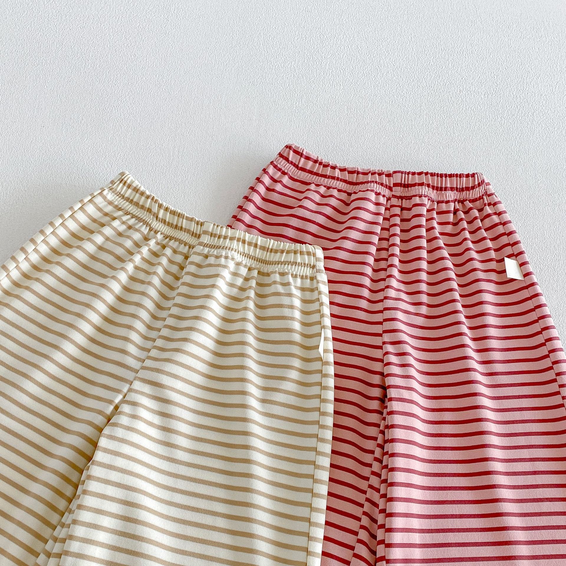 Sailor Collar Striped Set 半袖Tシャツ ハーフパンツ セット【mh0013426】 angou 半袖セットアップ