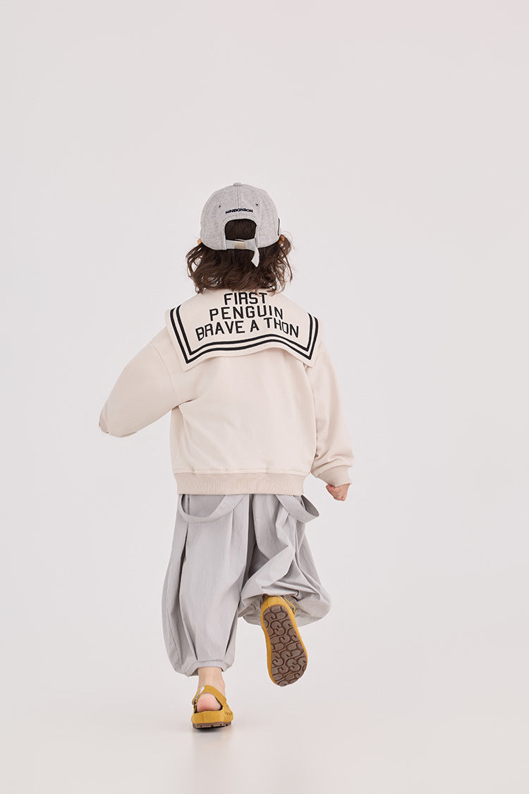 Sailor Collar Zipper Jacket セーラーカラー ジップアップジャケット【mh0012379】 HEY BOOBII