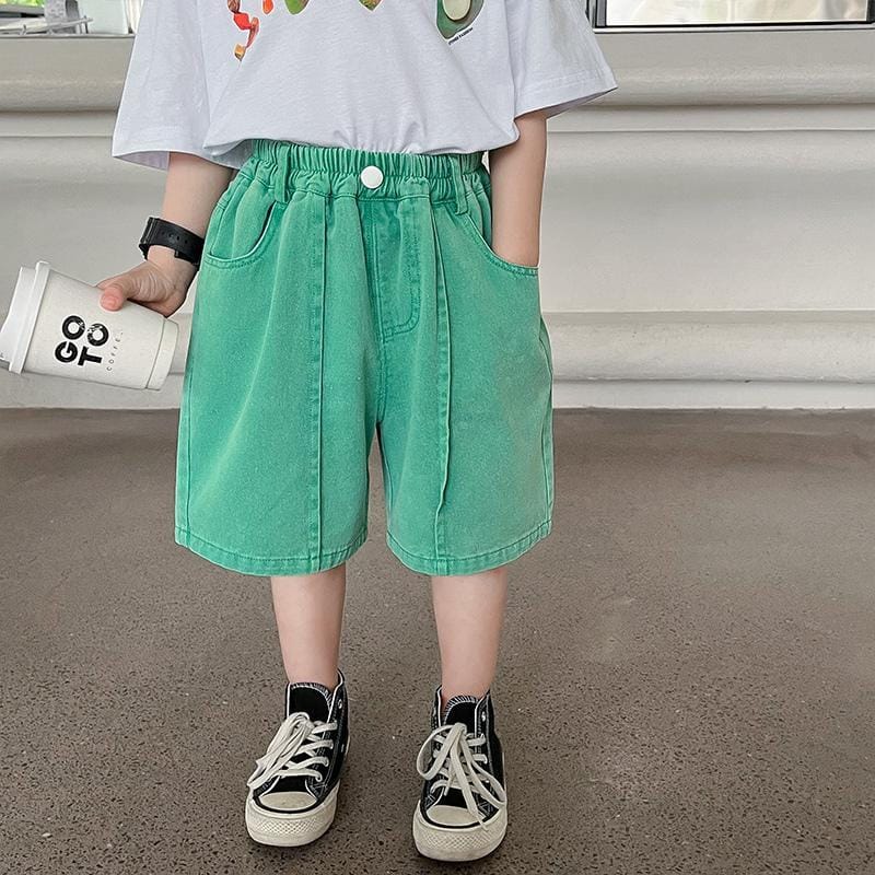 Short Sleeve Peony Print Set Up パフスリーブ ペオニー柄 セットアップ【mh0012250】 pants / 80cm KUMAI.KIDS 半袖ワンピース