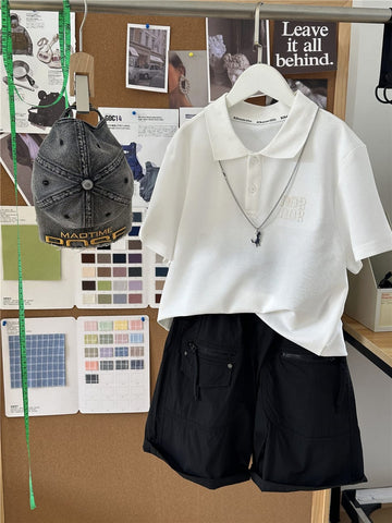 Short Sleeve Polo Shirt 無地 半袖ポロシャツ【mh0012949】 snidols 半袖シャツ・ブラウス