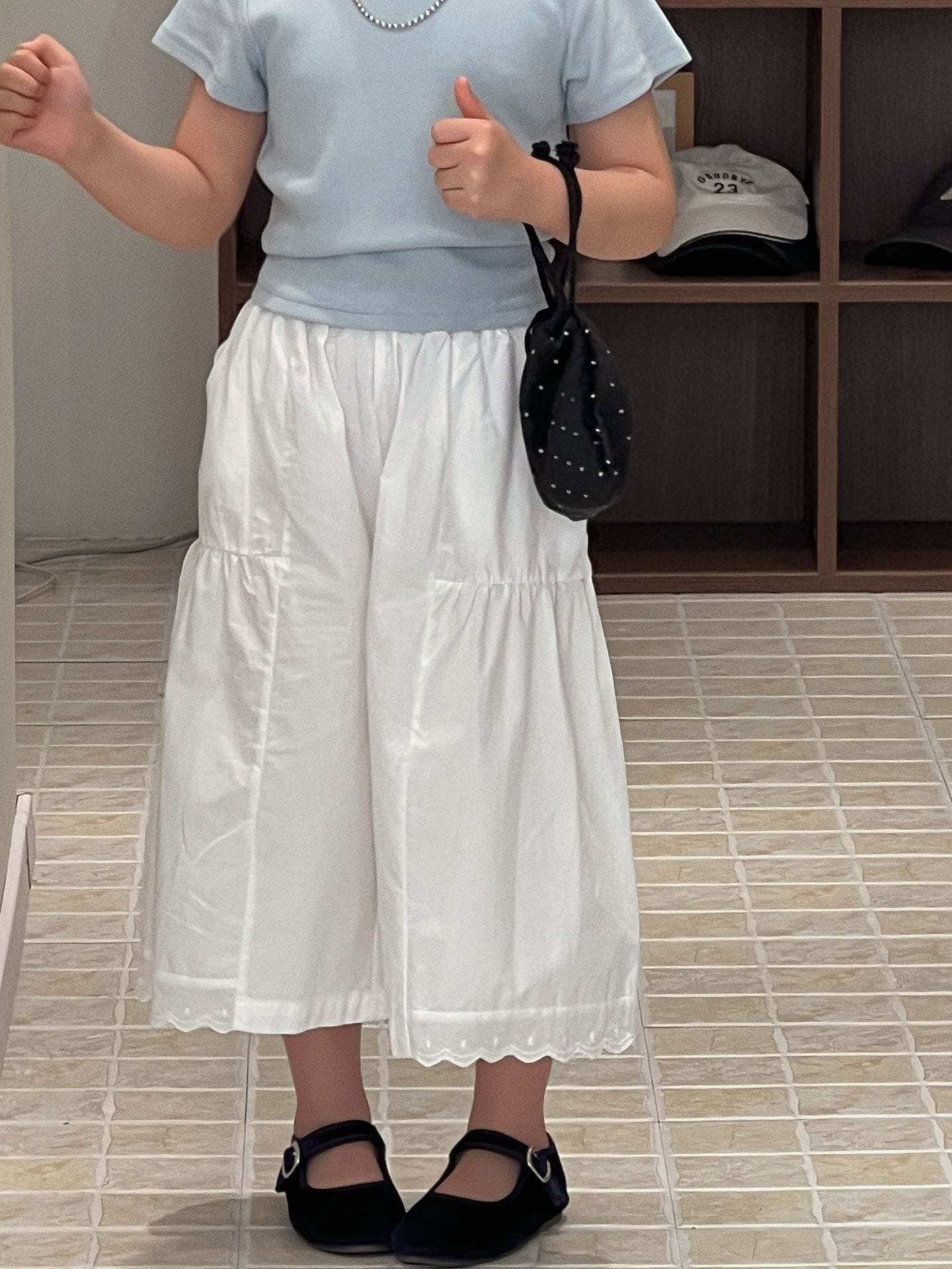 Short-Sleeve Top Cropped Wide-Leg Pants 半袖トップス クロップドパンツ【mh0013300】 Mu Zika 半袖セットアップ